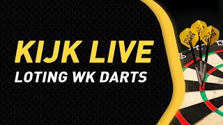 KIJK LIVE  Loting WK Darts 2022 [upl. by Inavoj]