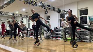 Kangoo Jumps Workout Full Body Cardio and Tone [upl. by Anne]