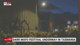 Tasmania’s Dark Mofo Festival underway [upl. by Llorrad]