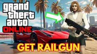 How to Get Railgun in GTA Online  Simple Steps  2024 [upl. by Landel]