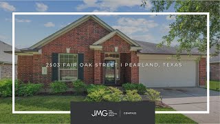 2503 Fair Oak St Pearland TX 77584 [upl. by Lemire]