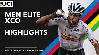 Men Elite XCO Highlights  2021 UCI MTB World Championships [upl. by Jo-Anne469]