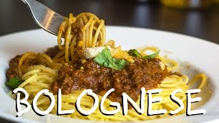 Spaghetti Bolognese alla Mama  Espagueti Boloñesa [upl. by Brynna]