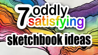 7 WAYS to fill up YOUR SKETCHBOOK [upl. by Yelsnit]