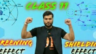 screening effect and shielding effect class 11 chemistry by arvind arora sir [upl. by Burley70]