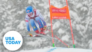 Olympian Mikaela Shiffrin explains the different alpine ski events  USA TODAY [upl. by Sagerman]