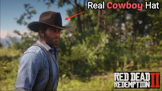 How To Find A REAL Cowboy Hat In RDR2 Easy [upl. by Noirod]