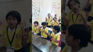 Five little finger clap clap clap 👏👏👏👏schoolactivites subscribemychannel [upl. by Enoid287]