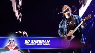 Ed Sheeran  ‘Thinking Out Loud’  Live At Capital’s Jingle Bell Ball 2017 [upl. by Aralc697]