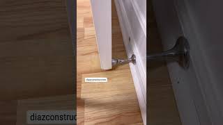 How to install a door stop [upl. by Lytsirhc]