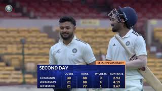 DULEEP TROPHY 2024 India A vs India B Day 2 Match Highlights [upl. by Vetter426]