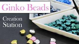 Lets Bead and Design Together  Creation Station  Ginko Beads [upl. by Naghem836]