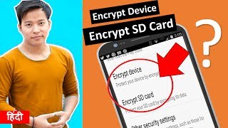 What is Encrypt Device and Encrypt SD Card on android mobile  How to use  Encryption  Decryption [upl. by Ettenuahs]