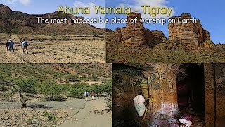 Most inaccessible place of worship on Earth Abuna Yemata Guh [upl. by Ijat]