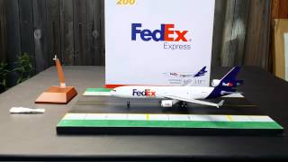 Gemini 200 FEDEX Express MD11F Review [upl. by Anirahs]