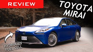 2022 Toyota Mirai Review  A Preview of a Hydrogen Fuel Cell Future [upl. by Vanderhoek913]