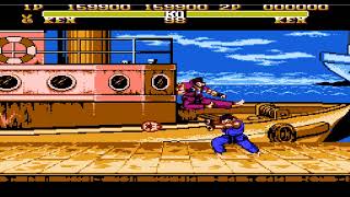 Street Fighter 2 dx nes Ken gameplay [upl. by Thekla]