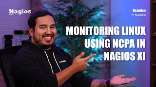 Monitoring Linux Using NCPA In Nagios XI [upl. by Wildon]