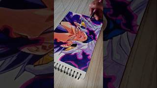 Vegeta ultra ego anime dragonball art shorts [upl. by Trotta940]