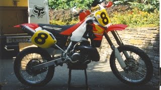 1998 Motocross CR500R 2 stroke raw Mantova [upl. by Louie]