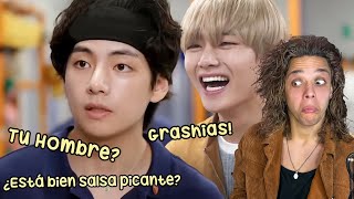 BTS HABLANDO ESPAÑOL Reaccion  Fede Sicaro [upl. by Nennahs242]