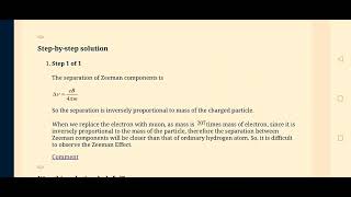 Example 47 considered a muonic atom in which a negative n m 207me replaces the electron in a [upl. by Nasah]