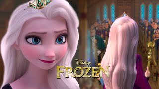 Princess Elsa returns to be Queen of Arendelle Alternate Ending  Frozen 3 Fanmade Scene [upl. by Iorgos271]