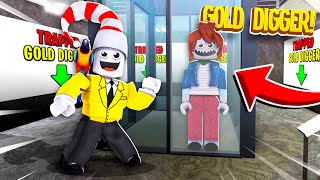 GOLD DIGGER Trapped In ABANDONED Factory Roblox [upl. by Bui]