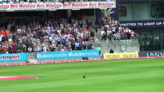 Sehwag King Pair Second innings duck Edgbaston test [upl. by Ozmo]