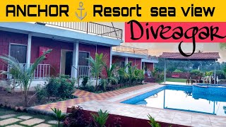 Sea View Anchor resort Diveagar  Best Resorts in diveagar near Pune amp Mumbai  Findingindia [upl. by Notxam]