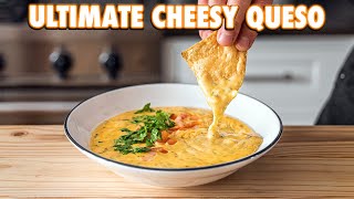 The Cheesiest Homemade Texas Queso 2 Ways [upl. by Eimac]