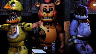 FNAF 2 Redux  All New Movements Death Screen and Extras [upl. by Bivins]