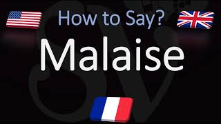 How to Pronounce Malaise CORRECTLY English American French Pronunciation [upl. by Mari]