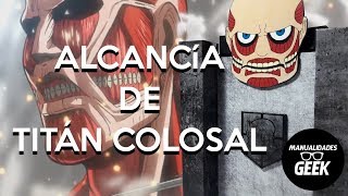 Como hacer Alcancía de Titán ColosalDIYTUTORIALMANUALIDADShingeki no Kyojin [upl. by Ilenna]