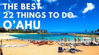 22 Things to Do Around Oahu  The BEST of Honolulu Waikiki amp North Shore [upl. by Akirahs]