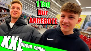 1 Tag nur ANGEBOTE essen 🍔🍕 TipTapTube 😎 TipTapTube UNCUT [upl. by Eceined517]