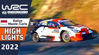 WRC Rally Shakedown Highlights  WRC Rallye MonteCarlo 2022 [upl. by Joelynn989]