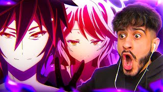 BLANK VS JIBRIL  No Game No Life Episode 6 REACTION [upl. by Onoitna98]