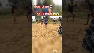 Chain tackle 😱😱kabbadi pkl shortsvide indiansports pklkabbadi kabbadi pklkabbadi kabbadi pk [upl. by Assiren]