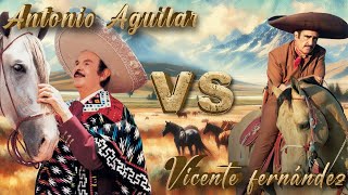 Antonio Aguilar y Vicente Fernández Exitos  Corridos De Caballos Famosos  Rancheras y Corridos Mix [upl. by Eldwen]