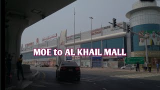 Mall of the Emirates via Al Asayel st to Al Khail Mall  June 29 2024 [upl. by Savadove]