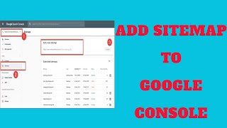 How to add website sitemap to google search console Sitemap xml and atom xml [upl. by Retha677]