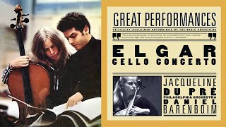 ELGAR  Cello Concerto Opus 85 Jacqueline Du Pré Philadelphia Orchestra Daniel Barenboim [upl. by Ymerrej]