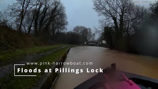 Pillings Lock Flood 3rd January 2024 [upl. by Hsaniva]