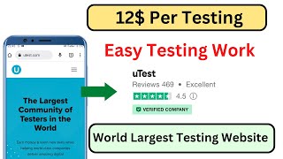 utestcom review  utest for beginners  make money online 2023  user testing work from home [upl. by Javed]