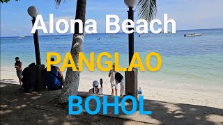 A short tour of Alona Beach Cebu to Bohol ferry travel travel beachvibes bohol [upl. by Enylekcaj]