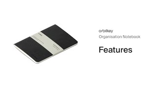 Orbitkey Organisation Notebook – Features [upl. by Dareen108]