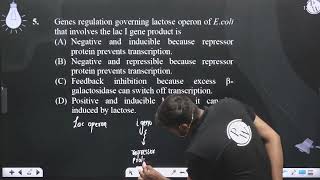 Genes regulation governing lactose operon of Ecoli that involves the lac I gene product is [upl. by Renard644]