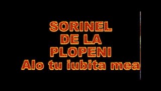 SORINEL DE LA PLOPENI ALO TU IUBITA MEA [upl. by Yanttirb686]