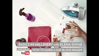 Basics in Millinery How to Make a Sinamay Headband Bow fascinator bow hattutorial [upl. by Isaacs249]